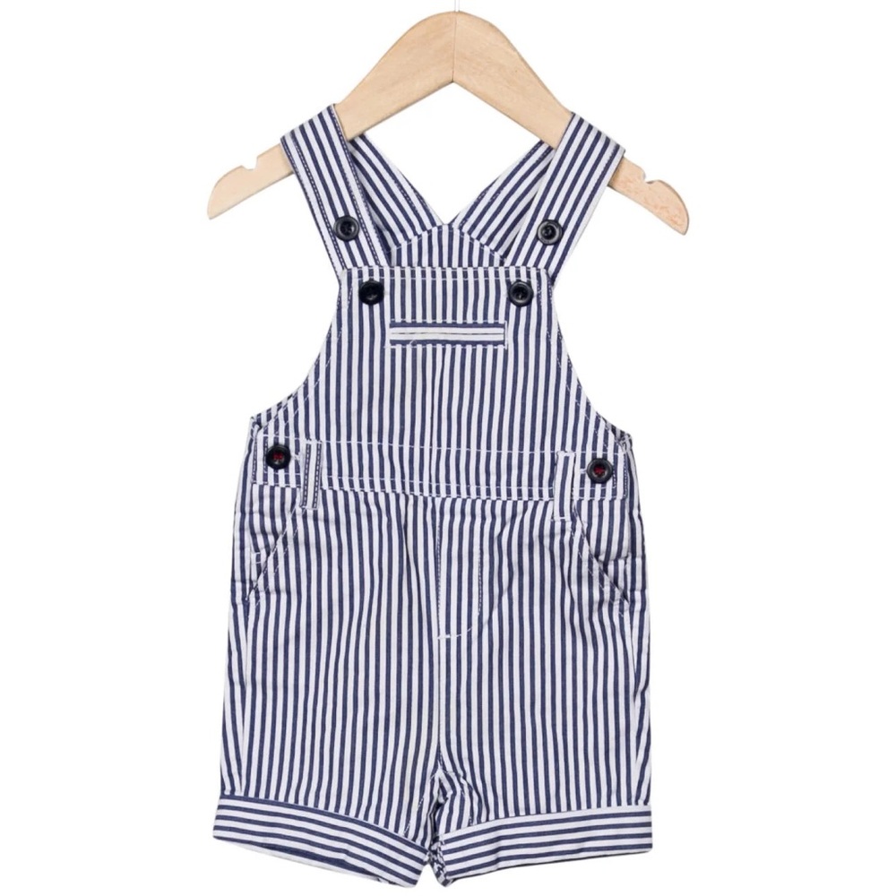 Jacadi EUC Boys Stripped overalls 6months